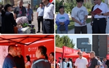 喜迎新同學｜校領(lǐng)導深入新生報到現(xiàn)場、公寓、餐廳走訪慰問新生及家長