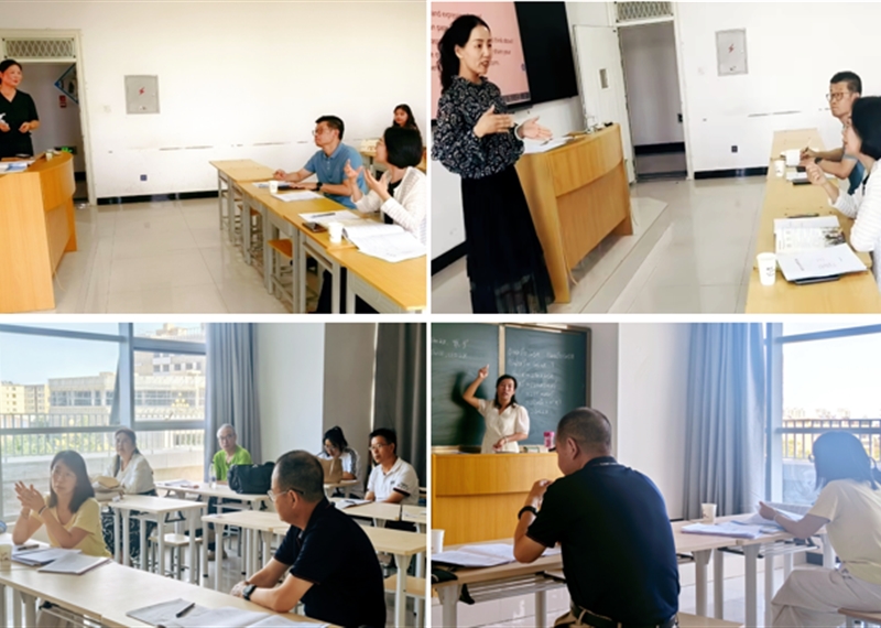 武威職業(yè)技術大學開展本科教學公共課聽評輔導專項活動