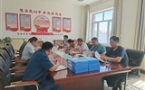 學(xué)校黨委書記、校長趙明一行到校辦企業(yè) 武威泰豐新能源有限責任公司古浪20兆瓦光伏扶貧電站檢查指導(dǎo)工作